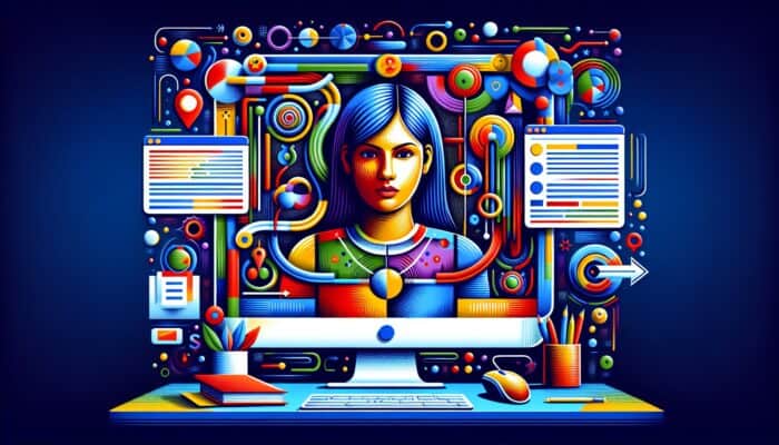 A webmaster examining crawl errors within Google Search Console to improve overall SEO health.