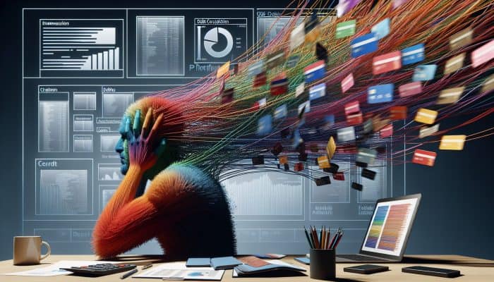 Busting the Debt Consolidation Bankruptcy Myth | DCL Busting the Debt Consolidation Bankruptcy Myth: A person in the UK consolidates debts into one payment, symbolized by merging colorful threads into one clear thread.