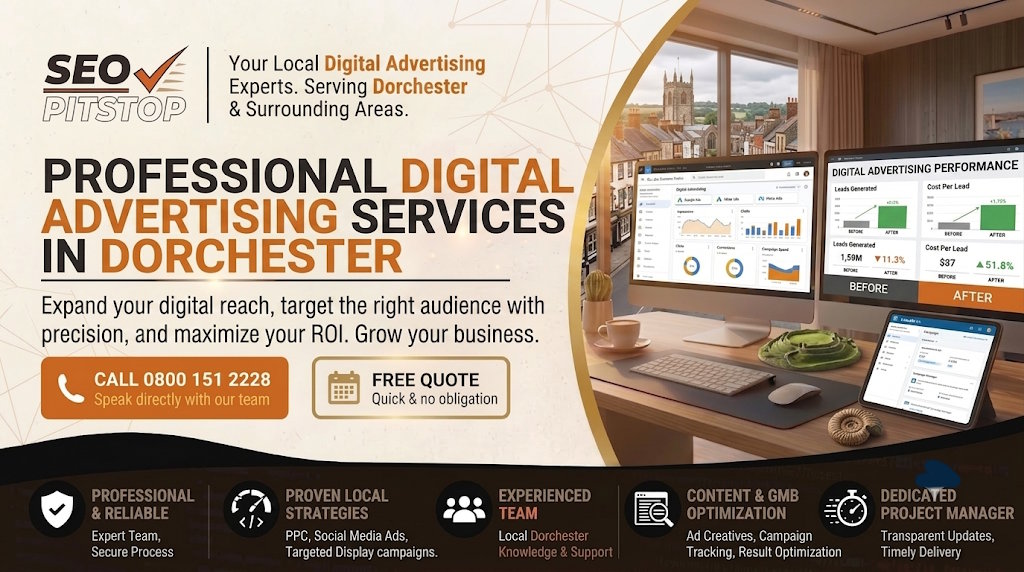 Digital Advertising for Small Businesses in Dorchester