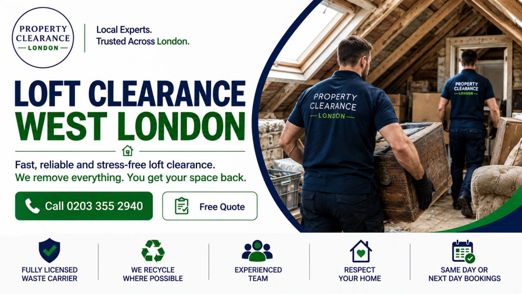 Loft Clearance Services in West London: Reliable Solutions