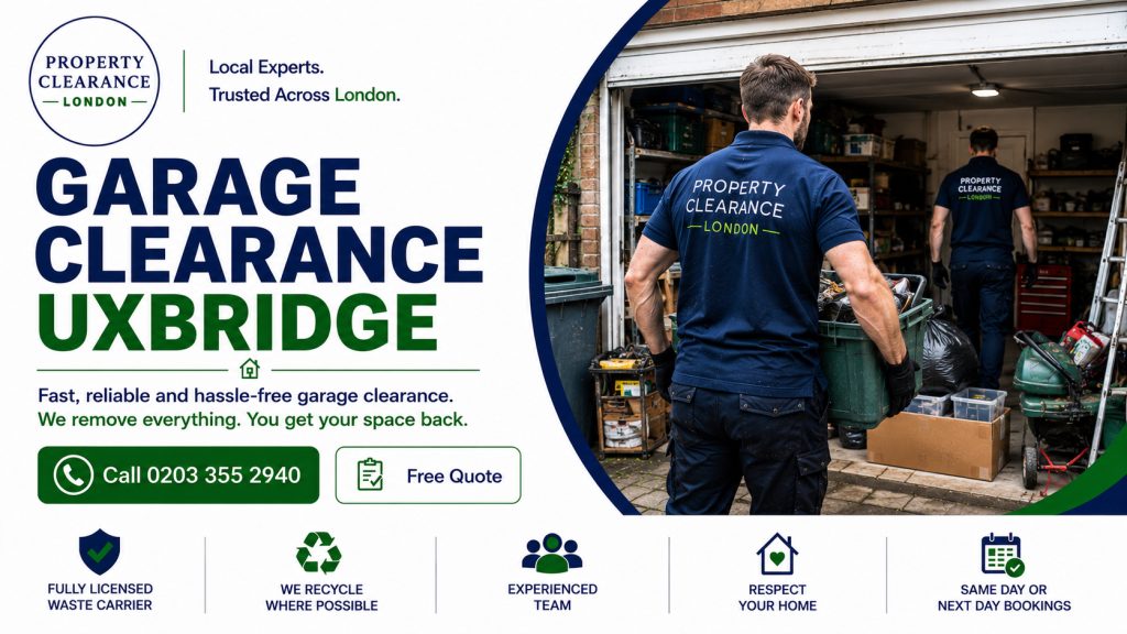 Garage Clearance Services in Uxbridge: Trustworthy Experts