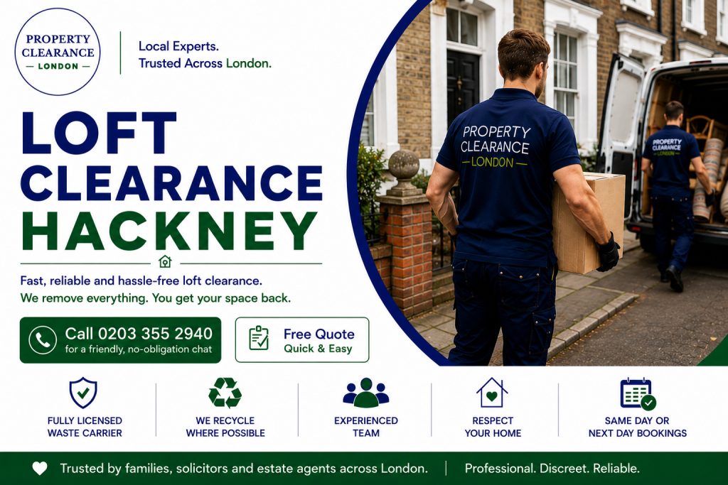 Loft Clearance Services: Professional Help in Hackney